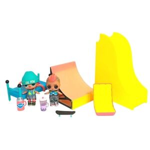LOL Surprise! Set of 2 Clubhouse Exclusive Dolls Gitch & Switch + Accessories